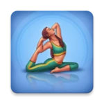 yoga for weight loss, workout android application logo